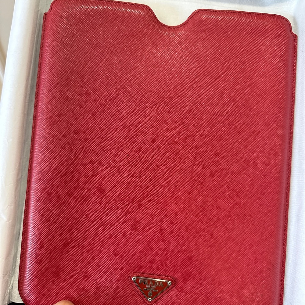 Prada Red iPad case